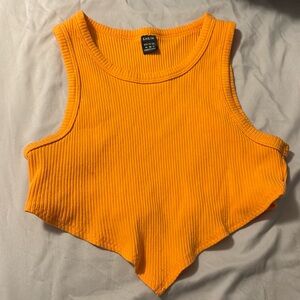 Orange tank top